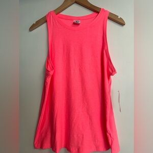 NWT Athletic Works Vibrant Pink Tank Top